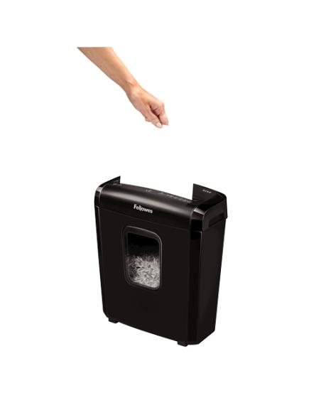 Fellowes Powershred 6M triturador de papel Microcorte Negro