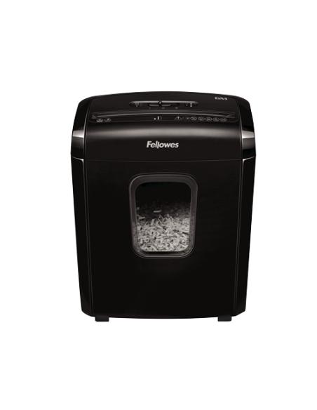Fellowes Powershred 6M triturador de papel Microcorte Negro