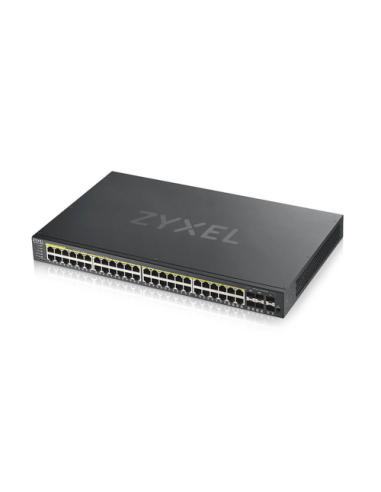 Zyxel GS1920-48HPV2 Gestionado Gigabit Ethernet (10/100/1000) Energía sobre Ethernet (PoE) Negro