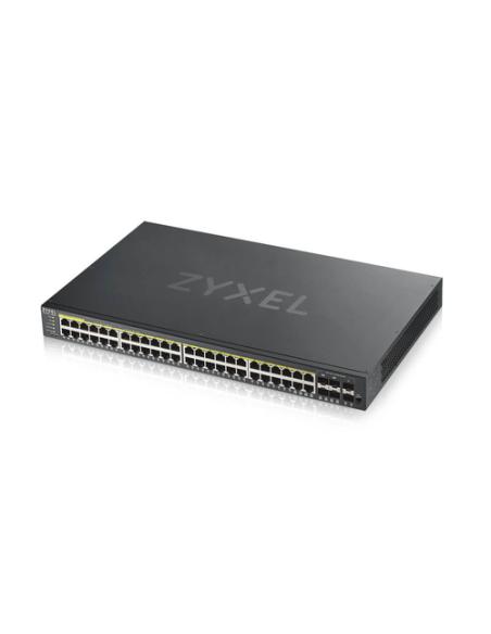 Zyxel GS1920-48HPV2 Gestionado Gigabit Ethernet (10/100/1000) Energía sobre Ethernet (PoE) Negro
