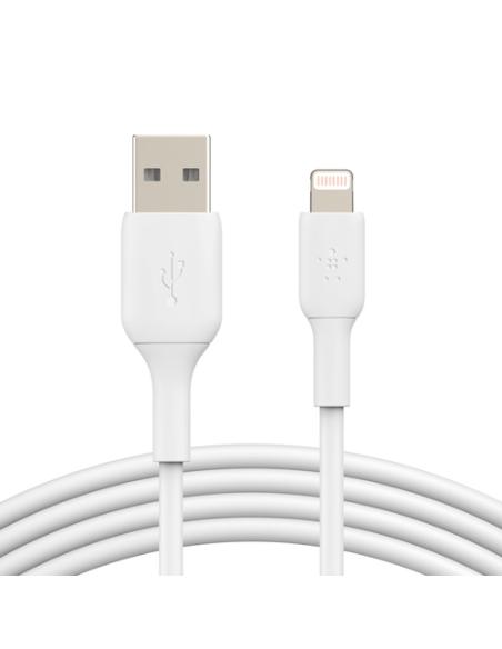 Belkin CAA001BT0MWH cable de conector Lightning 0,15 m Blanco