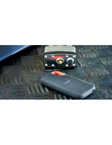 SanDisk Extreme Portable 2 TB USB Tipo C 3.2 Gen 2 (3.1 Gen 2) Negro