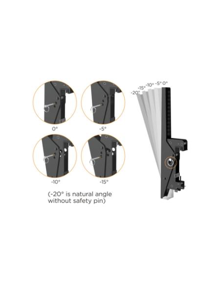 Equip 650373 Soporte de techo para doble pantalla de 45"-55