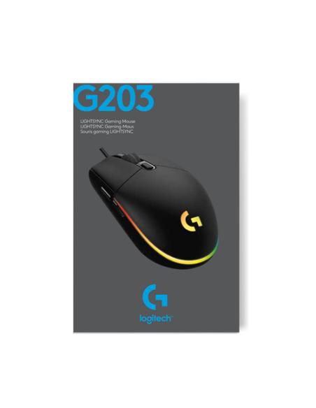 Logitech G 910-005797 ratón Juego USB tipo A 8000 DPI