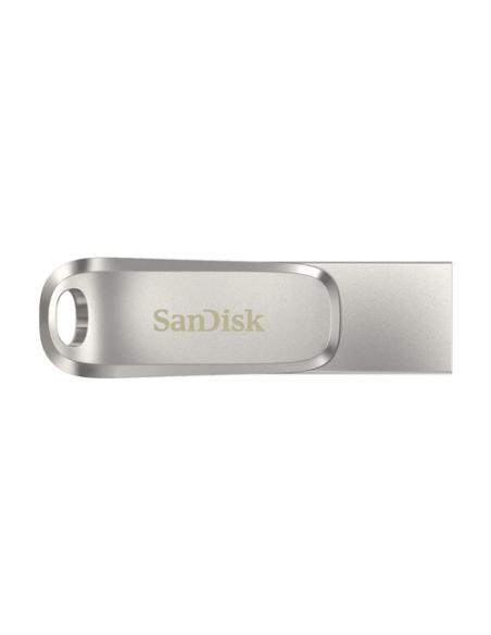 SanDisk Ultra Dual Drive Luxe unidad flash USB 512 GB USB Type-A / USB Type-C 3.2 Gen 1 (3.1 Gen 1) Acero inoxidable