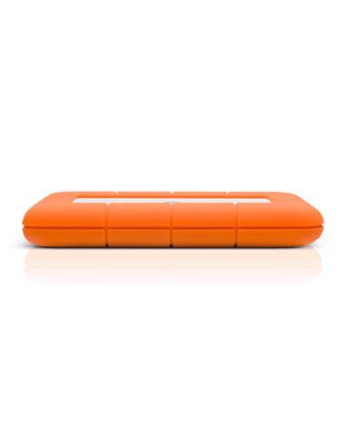 LaCie Rugged Mini disco duro externo 2 TB 5400 RPM Micro-USB B 3.2 Gen 1 (3.1 Gen 1) Naranja, Plata
