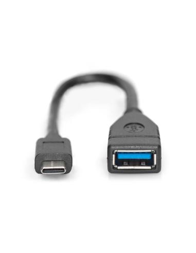 Digitus Cable adaptador USB Type-C, OTG, Type-C a A