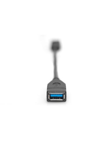 Digitus Cable adaptador USB Type-C, OTG, Type-C a A