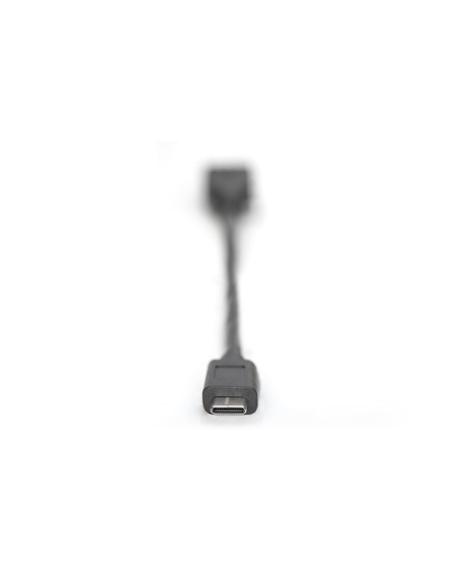 Digitus Cable adaptador USB Type-C, OTG, Type-C a A