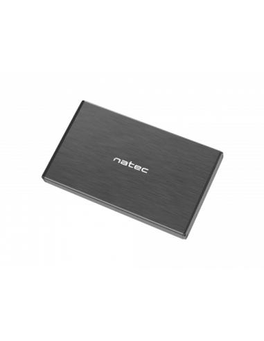 NATEC NKZ-0941 caja para disco duro externo Carcasa de disco duro/SSD Negro 2.5"