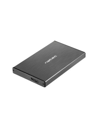 NATEC NKZ-0941 caja para disco duro externo Carcasa de disco duro/SSD Negro 2.5"