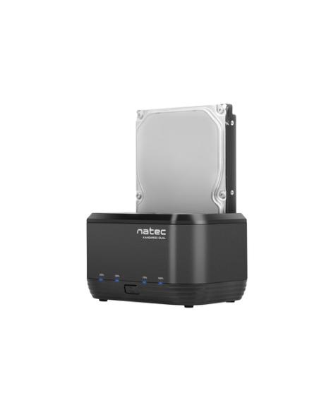 NATEC Kangaroo Dual USB 3.2 Gen 1 (3.1 Gen 1) Type-A Negro