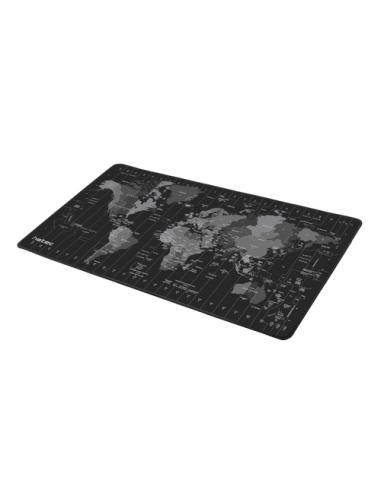 NATEC Time Zone Map Maxi Negro, Gris