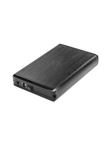 NATEC NKZ-0448 caja para disco duro externo Caja de disco duro (HDD) Negro 3.5"