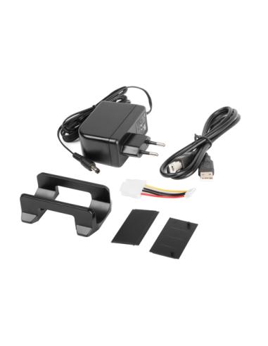 NATEC NKZ-0448 caja para disco duro externo Caja de disco duro (HDD) Negro 3.5"