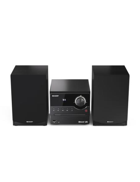 Sharp XL-B512(BK) sistema de audio para el hogar Microcadena de música para uso doméstico 45 W Negro