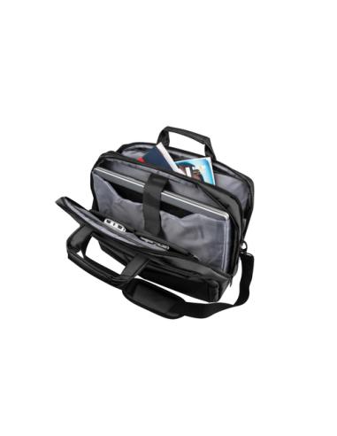 NATEC Gazelle 39,6 cm (15.6") Maletín Negro