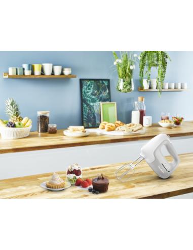 Moulinex PowerMix HM450B Batidora de mano 450 W Gris, Blanco