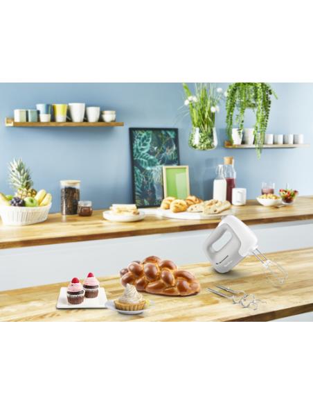 Moulinex PowerMix HM450B Batidora de mano 450 W Gris, Blanco