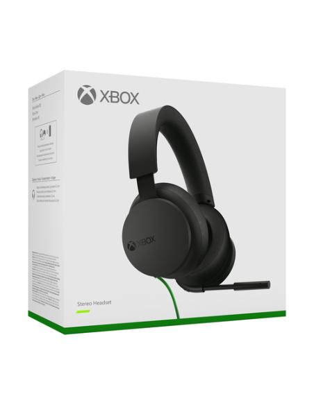 Microsoft Xbox Stereo Headset Auriculares Alámbrico Diadema Juego Negro