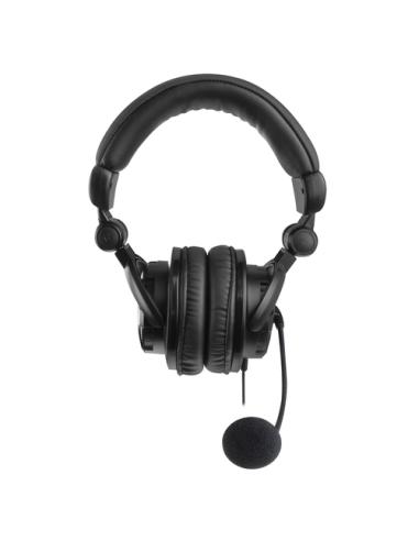 Ewent EW3564 auricular y casco Auriculares Alámbrico Diadema Llamadas/Música Negro
