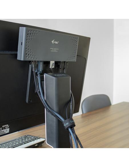 i-tec VESADOCK1 kit de montaje Negro Metal