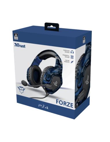 Trust GXT 488 Forze PS4 Auriculares Alámbrico Diadema Juego Negro, Azul