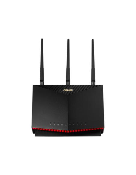 ASUS 4G-AC86U router inalámbrico Gigabit Ethernet Doble banda (2,4 GHz / 5 GHz) Negro
