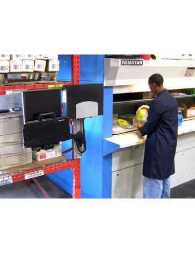 Ergotron 200 Series Combo Arm 61 cm (24") Pared Blanco