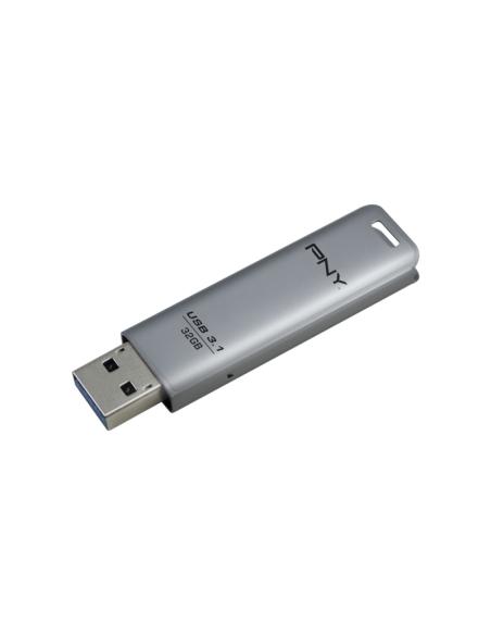 PNY FD32GESTEEL31G-EF unidad flash USB 32 GB 3.2 Gen 1 (3.1 Gen 1) Acero inoxidable