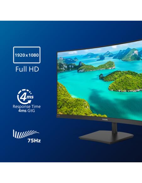 Philips E Line 241E1SC/00 pantalla para PC 59,9 cm (23.6") 1920 x 1080 Pixeles Full HD LED Negro