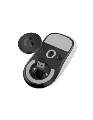 Logitech G 910-005942 ratón Juego mano derecha RF inalámbrico 25600 DPI