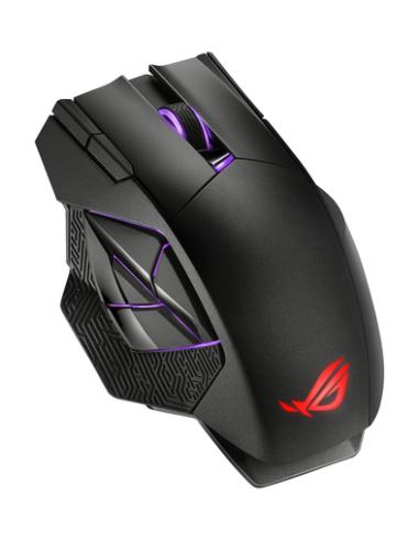 ASUS ROG Spatha X ratón Juego mano derecha RF Wireless + USB Type-C Óptico 19000 DPI
