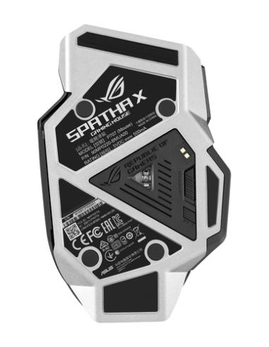 ASUS ROG Spatha X ratón Juego mano derecha RF Wireless + USB Type-C Óptico 19000 DPI