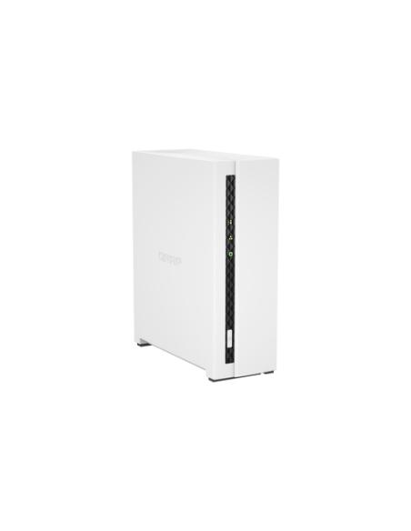QNAP TS-133 servidor de almacenamiento NAS Torre Cortex-A55 2 GB DDR4 0 TB QNAP Turbo System Blanco