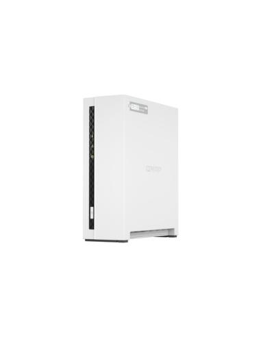 QNAP TS-133 servidor de almacenamiento NAS Torre Cortex-A55 2 GB DDR4 0 TB QNAP Turbo System Blanco