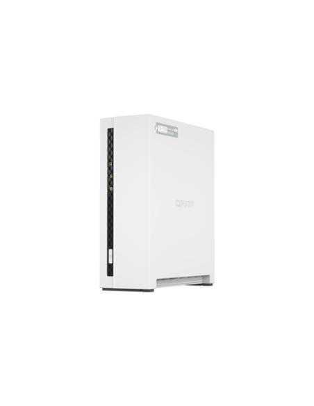 QNAP TS-133 servidor de almacenamiento NAS Torre Cortex-A55 2 GB DDR4 0 TB QNAP Turbo System Blanco