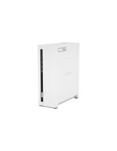 QNAP TS-133 servidor de almacenamiento NAS Torre Cortex-A55 2 GB DDR4 0 TB QNAP Turbo System Blanco