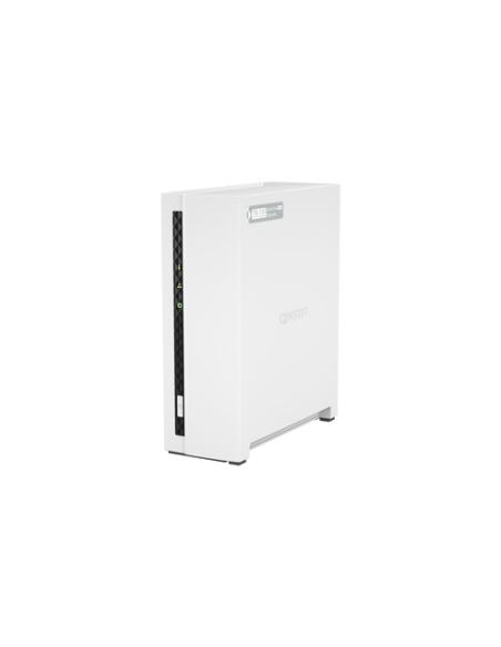 QNAP TS-133 servidor de almacenamiento NAS Torre Cortex-A55 2 GB DDR4 0 TB QNAP Turbo System Blanco
