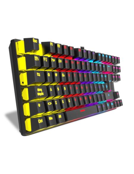 Krom Kasic TKL teclado Juego USB Negro