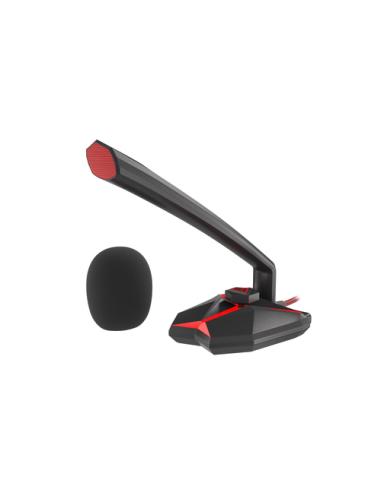 GENESIS Radium 200 Negro, Rojo Micrófono para PC