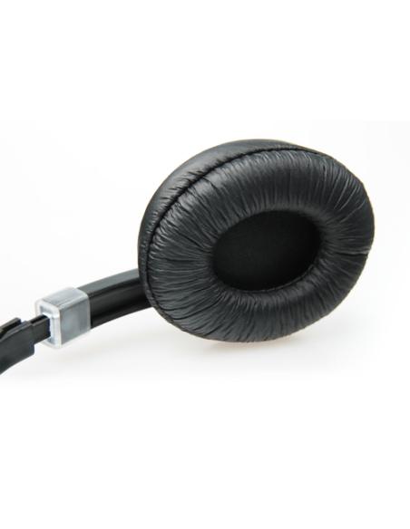 NATEC Drone Auriculares Alámbrico Diadema Llamadas/Música Negro, Naranja