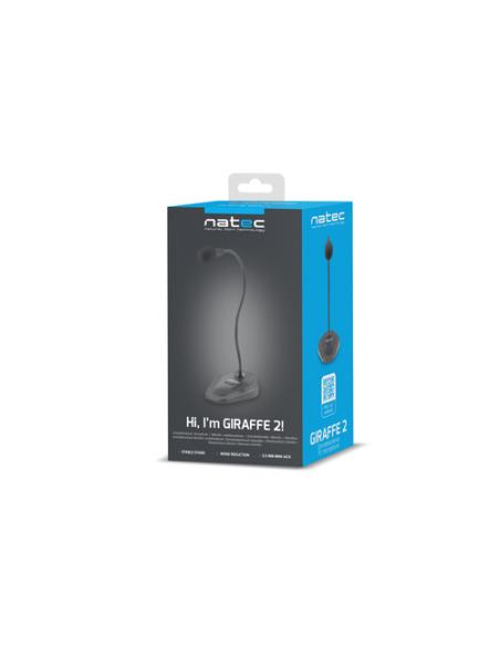 NATEC Giraffe 2 Negro Micrófono para PC