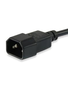 Equip 112101 cable de transmisión Negro 3 m C14 acoplador C13 acoplador 2