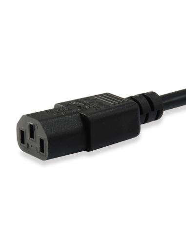 Equip 112101 Negro 3 m C13 acoplador C14 acoplador