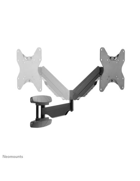 Neomounts WL70-550BL12 Soporte de pared para monitor/TV 23-42" - resorte de gas - movimiento completo