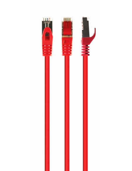 Gembird PP6A-LSZHCU-R-2M cable de red Rojo Cat6a S/FTP (S-STP)