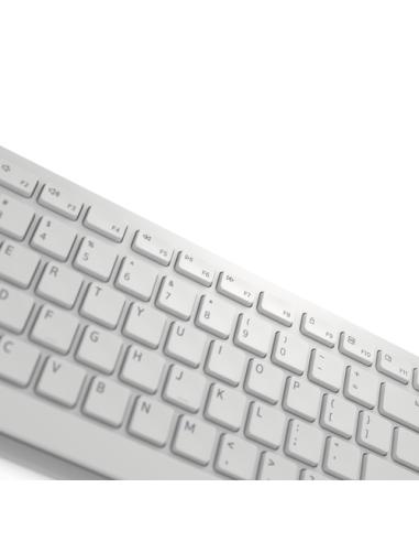 DELL Teclado y ratón Pro - KM5221W - español (QWERTY) - blanco