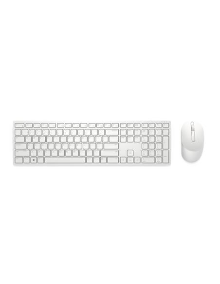 DELL Teclado y ratón Pro - KM5221W - español (QWERTY) - blanco