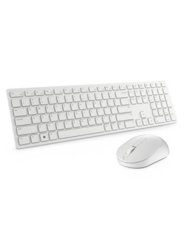 DELL Teclado y ratón Pro - KM5221W - español (QWERTY) - blanco